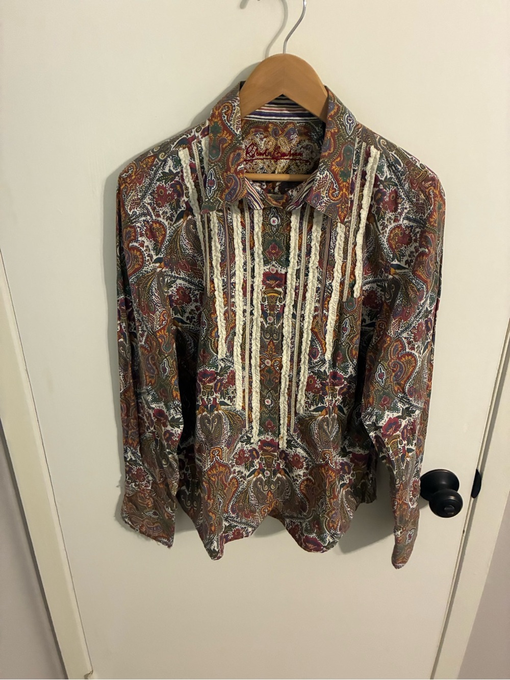 Robert Graham Women's Multicolor Paisley Button-Down Shirt